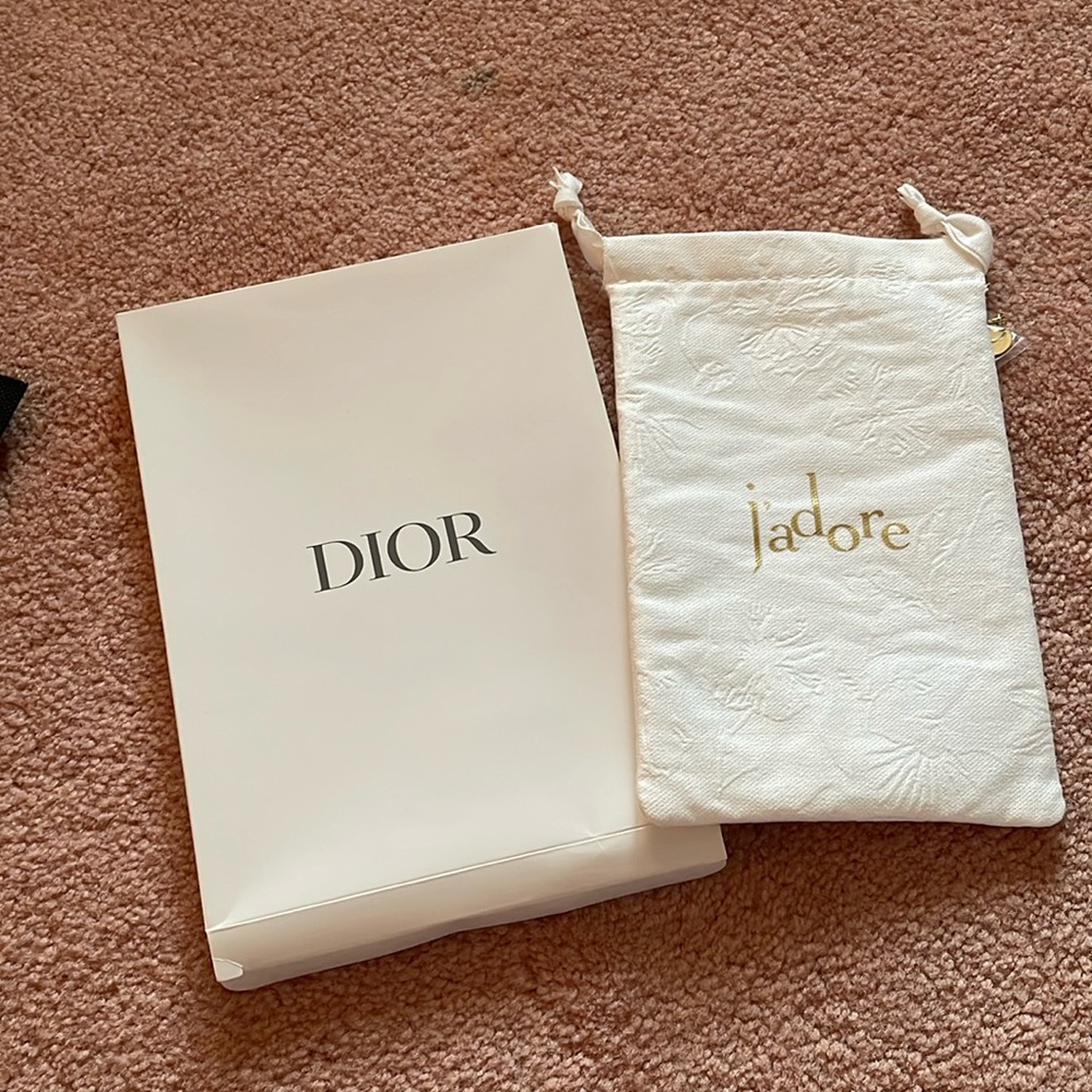 Dior/Jadore white bag all Authentic